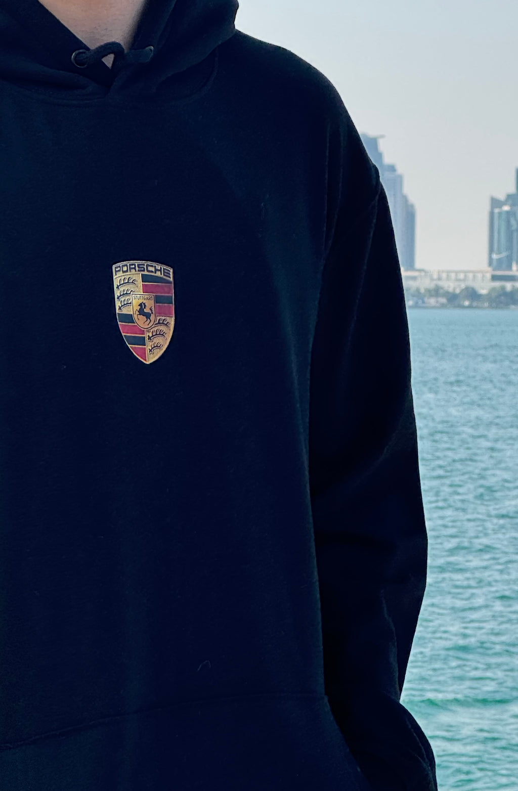 PORSCHE 911 BLACK HOODIE