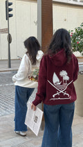 MARRON QATAR HOODIE