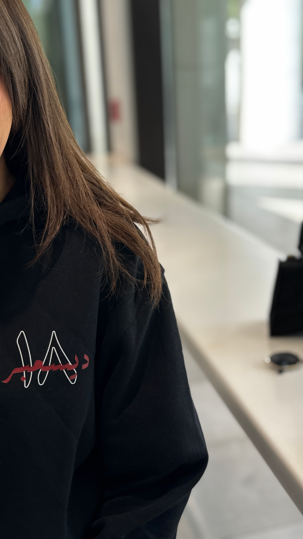 BLACK SAQER HOODIE
