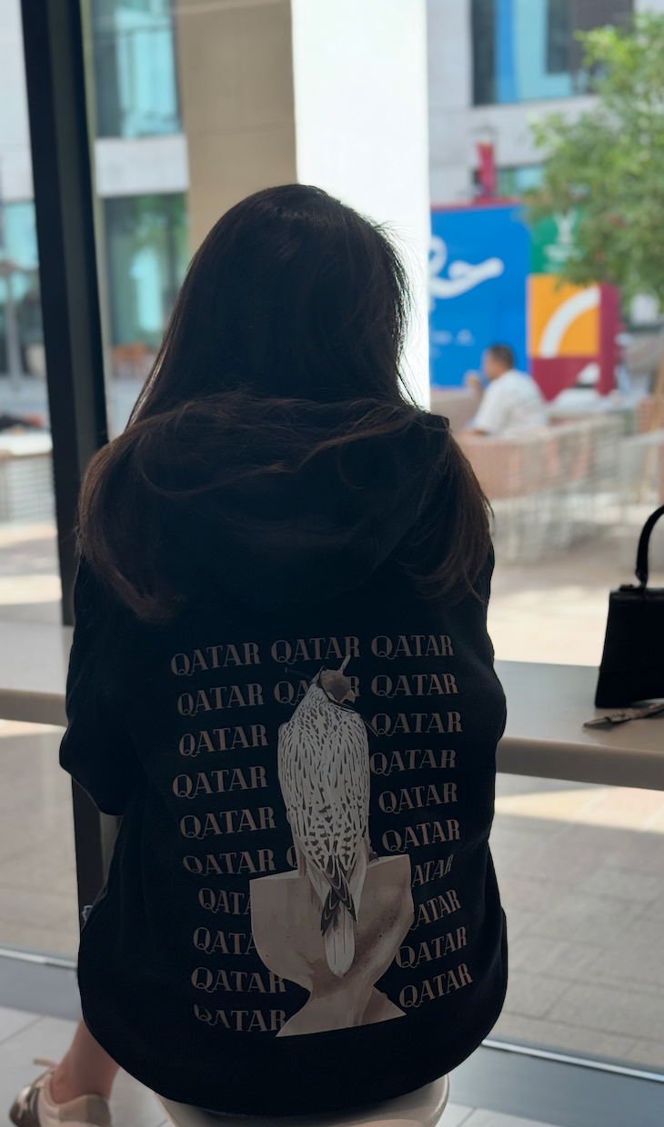 BLACK SAQER HOODIE